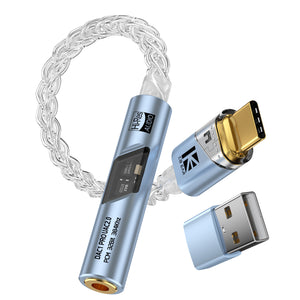 【KBEAR DAC1 PRO】 USB-C to 3.5mm Dongle DAC  CX31993 DAC + MAX97220 Amp | Hi-Res Certified - KEEPHIFI