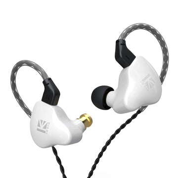 【KBEAR KS1】In Ear Monitor Super Bass Wired Earbuds, Crystal Clear Sound IEM Headphones, High Resolution Noise Canceling for Singers - KEEPHIFI