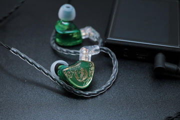 【TANGZU Wan’er S.G】HiFi 10mm Dynamic Driver PET Diaphragm in-Ear Earphone with Ergonomic Shape, Detachable Recessed 2Pin OFC Braided Cable - KEEPHIFI