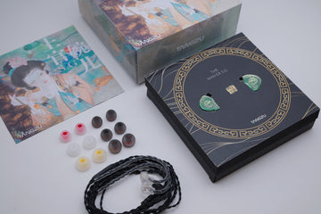 【TANGZU Wan’er S.G】HiFi 10mm Dynamic Driver PET Diaphragm in-Ear Earphone with Ergonomic Shape, Detachable Recessed 2Pin OFC Braided Cable - KEEPHIFI