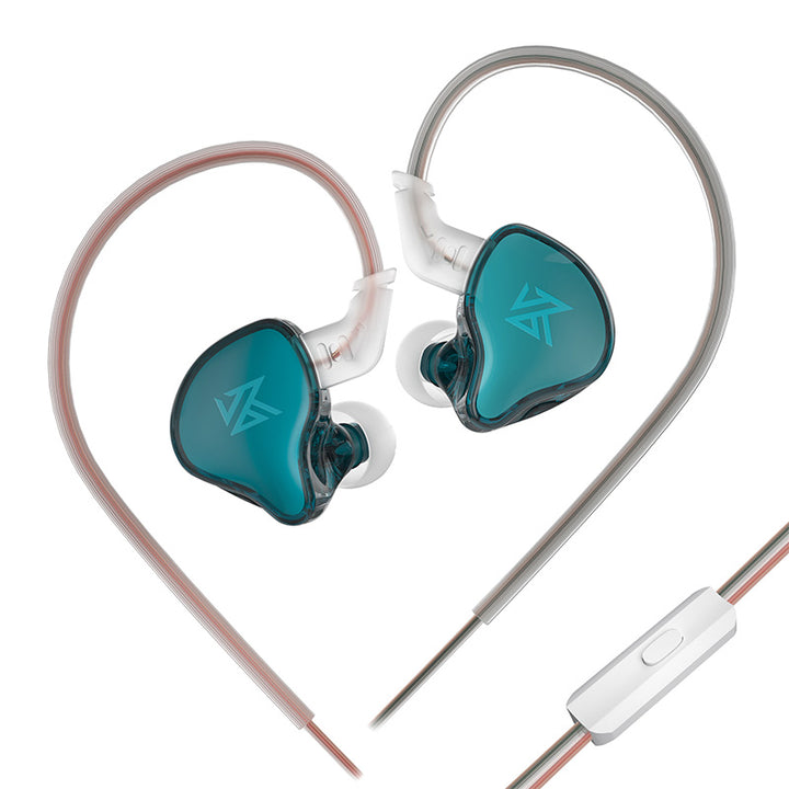 【KZ EDC X——Clearance】 Single Dynamic In-Ear Monitor – 10mm PET Diaphragm DD, 6μm Thickness, 4-Layer Voice Coil, U-Shaped Tuning,