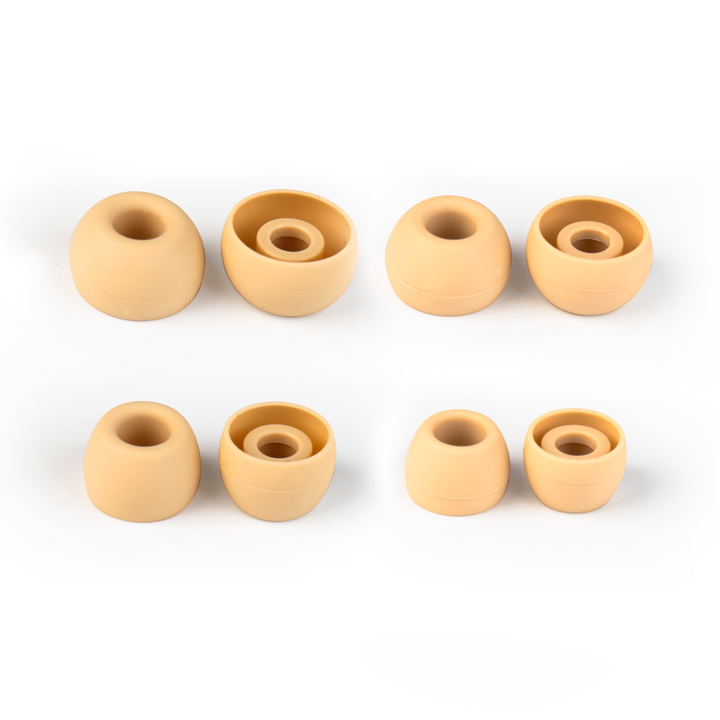 【KBEAR 4540】 Coffee Eartips Silicone Eartips XS/S/M/L, Eartips to improve your IEM Experience,  Hot Sale