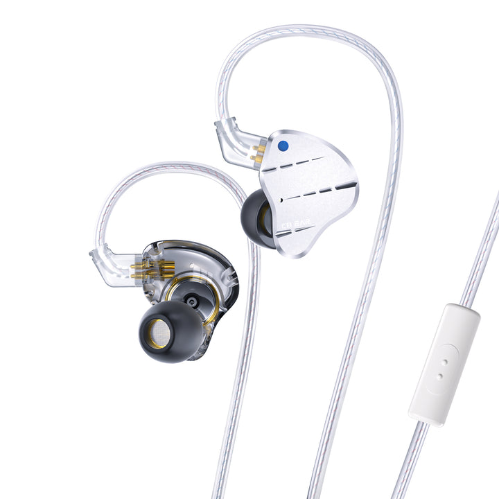 【KBEAR KS10】 1DD+4BA Metal Earphone HIFI In Ear Earbud With 0.78mm Cable Sport Game Music Monitor Sound Noise Reduction Headset