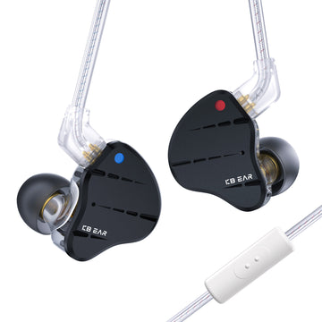 【KBEAR KS10】 1DD+4BA Metal Earphone HIFI In Ear Earbud With 0.78mm Cable Sport Game Music Monitor Sound Noise Reduction Headset - KEEPHIFI