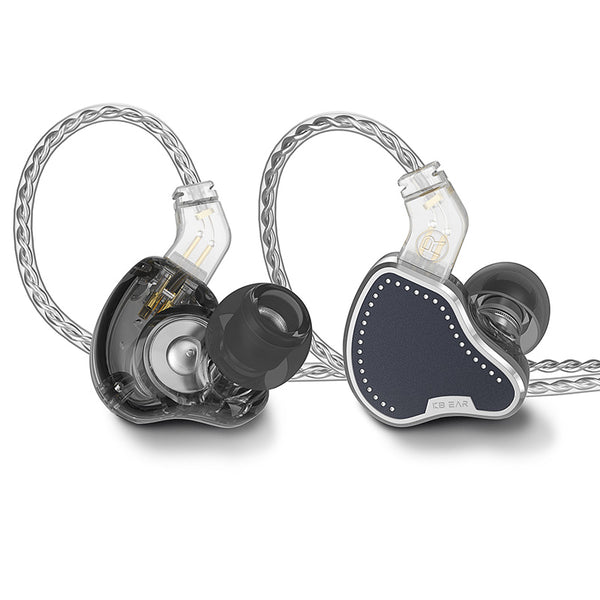 【KBEAR Pecker】HiFi 2BA+1DD Driver Earphones In-Ear Metal Monitor IEM