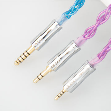 【KBEAR Glory】4 Core 6N Single Crystal Copper Upgraded Cable - KEEPHIFI