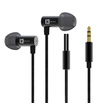 【KBEAR Little Q】 Earphone 6mm Composite Diaphragm Wired Headphones Pop Music Headset Sleep Earbuds Sports Running IEM - KEEPHIFI