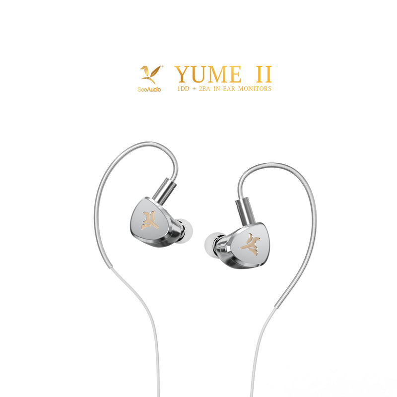 【Seeaudio YUME II】1DD+2BA Hybrid Drivers In-ear Earphone