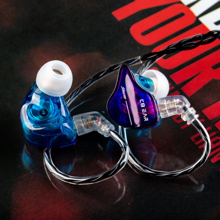 【KBEAR Storm】Best rated in ear Headphones Single Dynamic In-ear HiFi Earphone Best IEM Earbud Earphones - KEEPHIFI