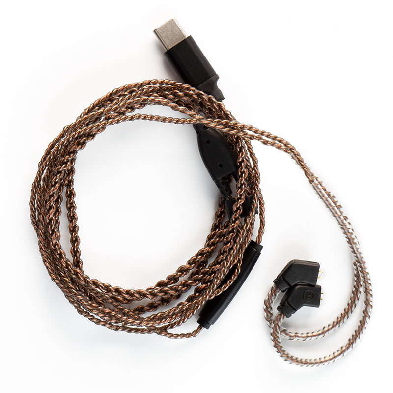 KBEAR C1 OFC Cable with Type-C Plug/ C2 Silver-plated OFC Cable with Type-C Plug | Free Shipping
