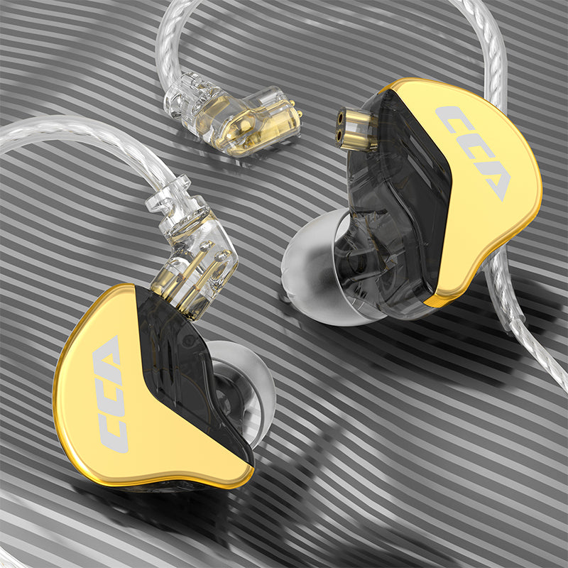 【CCA CRA+】10mm Dynamic Driver In-ear Earphones | Free Shipping