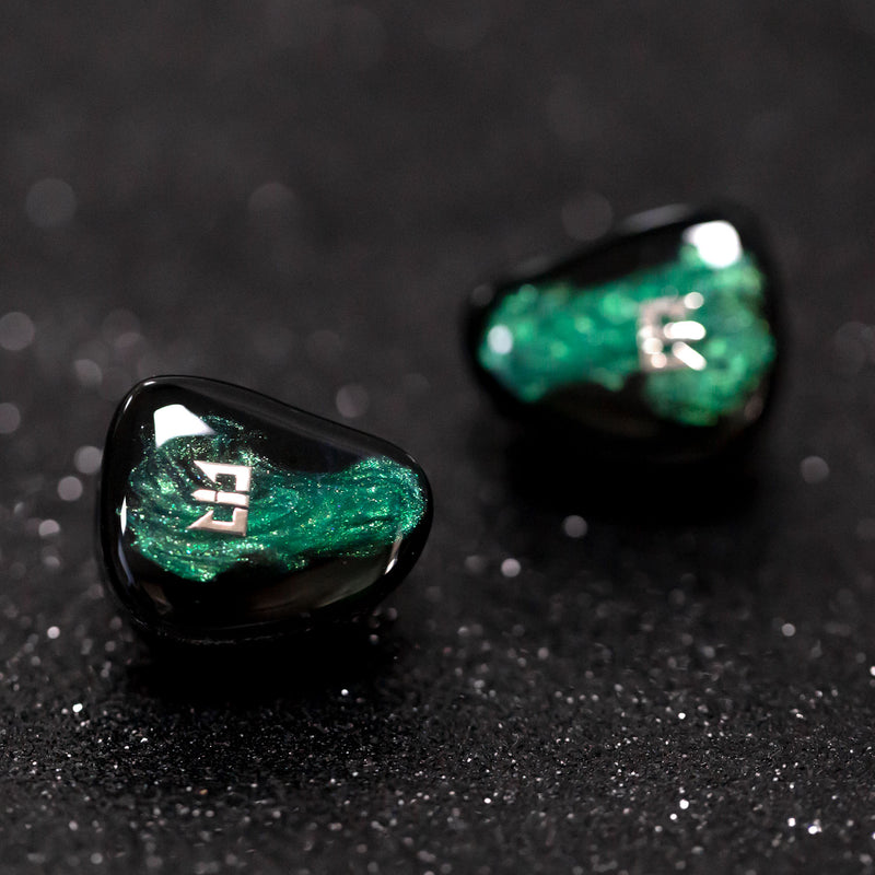 【TRI Star River】Dual Dynamic Drivers 2Pin Wired Earphone with Tuning Switch