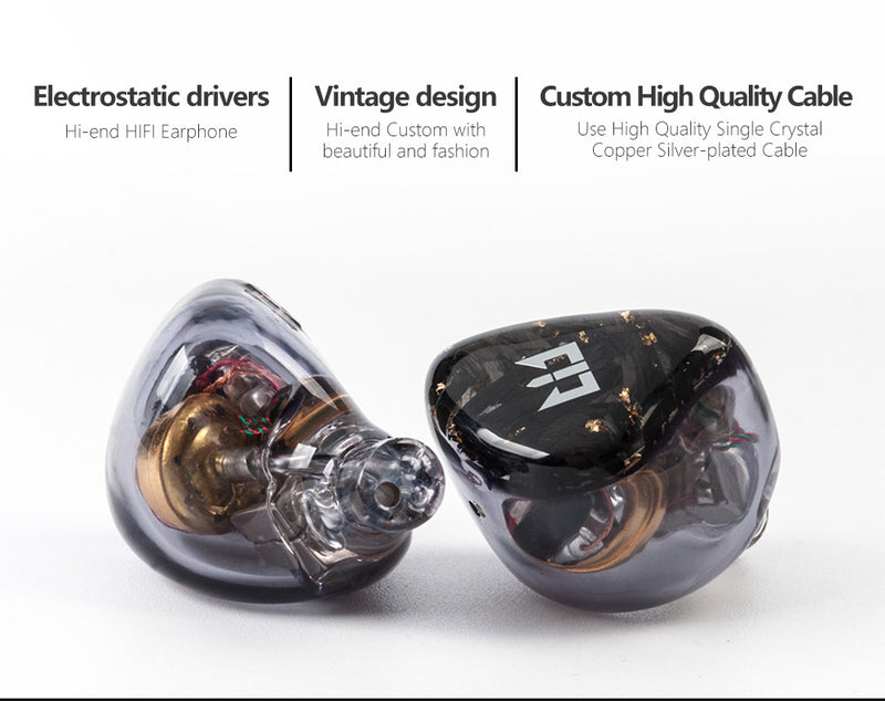 【TRI Starlight】 4 electrostatic + 2BA + 1 CNT Dynamic Custom in ear earphone  | Free Shipping
