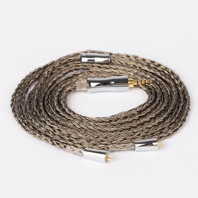 【KBEAR Show】OFC Upgrade 24 Core 336 Strands 5N Silver Plated Cable