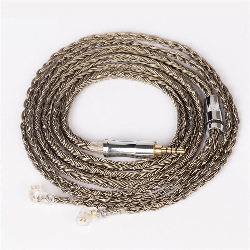 【KBEAR Show】OFC Upgrade 24 Core 336 Strands 5N Silver Plated Cable