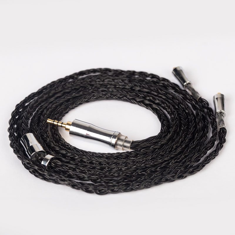 【KBEAR Show】 24 Core 5N Silver Plated OFC Upgrade Cable 336 Strands