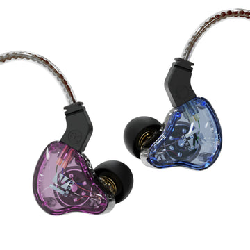 【KBEAR KS2】Best Sound Quality Earphones in Ear Monitor Headphones Hybrid 1BA 1DD Wired Earbuds HiFi IEM Earphone Noise Cancelling for Gaming and Running - KEEPHIFI