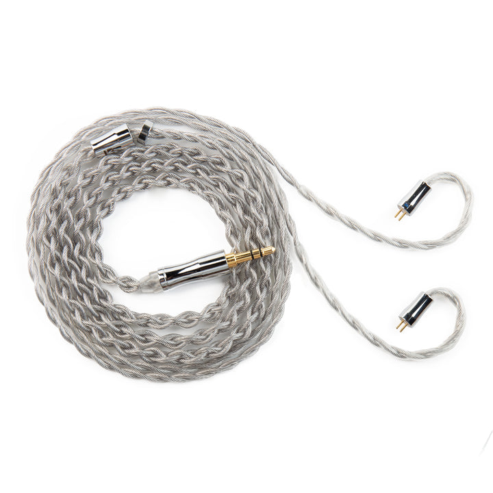 【KBEAR Chord】6N Graphene+4N OFC Silver-plated Mixedly Braided Upgrade Cable - KEEPHIFI