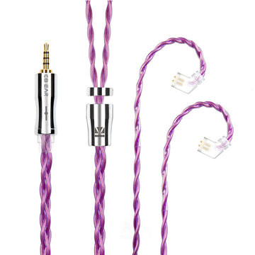 【KBEAR Glory】4 Core 6N Single Crystal Copper Upgraded Cable - KEEPHIFI