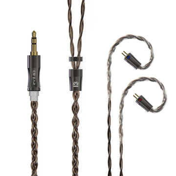 【KBEAR Hazy】6N Graphene+Copper-Silver Alloy mixedly braided upgrade cable - KEEPHIFI