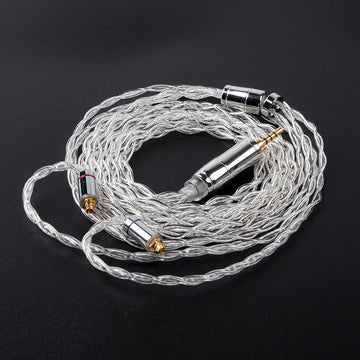 【KBEAR Limpid】4 Core 4N 99.99% Purity silver earphone cable|Free Shipping - KEEPHIFI