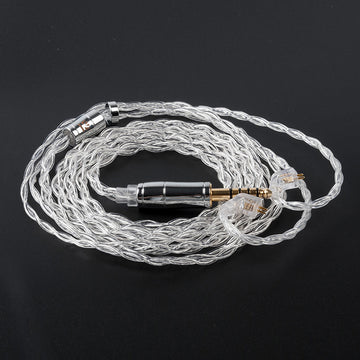 【KBEAR Limpid】4 Core 4N 99.99% Purity silver earphone cable|Free Shipping - KEEPHIFI
