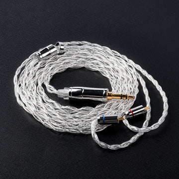 【KBEAR Limpid】4 Core 4N 99.99% Purity silver earphone cable|Free Shipping - KEEPHIFI