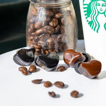 【CCZ Coffee Bean】 Best Dynamic Driver Earphones IEM Headphones Good Sound Quality 1DD HIFI Immersive Bass Sound Wired Earbuds - KEEPHIFI