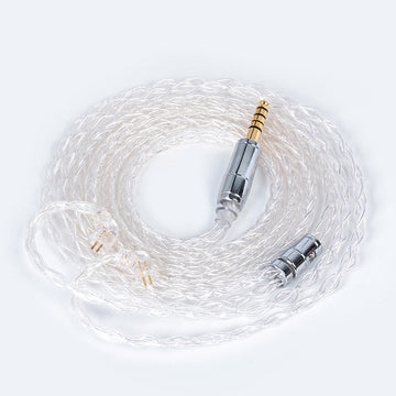 【KBEAR Limpid Pro】 8 Core Pure Silver Cable|Free Shipping - KEEPHIFI