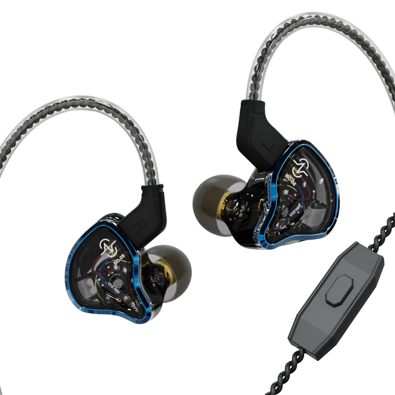 【CCZ Warrior】3BA+1DD Hybrid In-ear HiFi Earphones