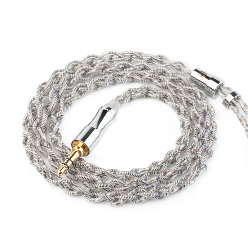 【KBEAR Chord】6N Graphene+4N OFC Silver-plated Mixedly Braided Upgrade Cable