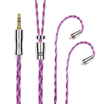 【KBEAR Glory】4 Core 6N Single Crystal Copper Upgraded Cable - KEEPHIFI