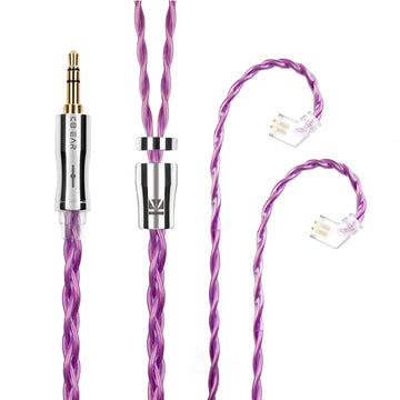 【KBEAR Glory】4 Core 6N Single Crystal Copper Upgraded Cable - KEEPHIFI
