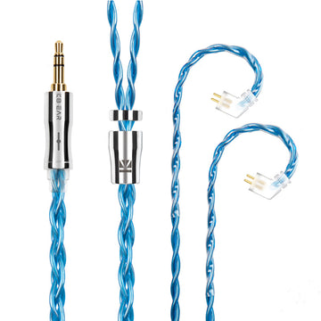 【KBEAR Glory】4 Core 6N Single Crystal Copper Upgraded Cable - KEEPHIFI
