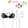 【TRI Star River】Dual Dynamic Drivers 2Pin Wired Earphone with Tuning Switch