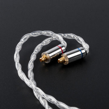 【KBEAR Limpid】4 Core 4N 99.99% Purity silver earphone cable|Free Shipping - KEEPHIFI