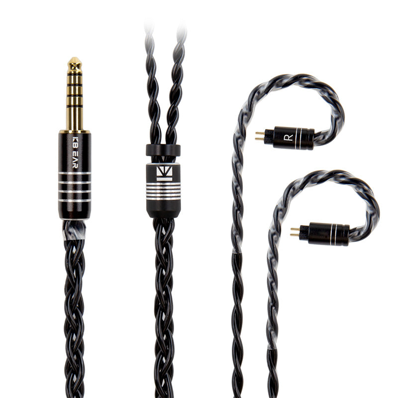 [KBEAR Black Blade]4 Core Upgrade Furukawa C2200 Brass Alloy Upgrade Cable
