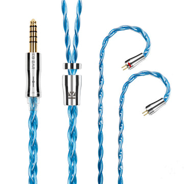 【KBEAR Glory】4 Core 6N Single Crystal Copper Upgraded Cable - KEEPHIFI
