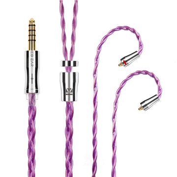 【KBEAR Glory】4 Core 6N Single Crystal Copper Upgraded Cable - KEEPHIFI