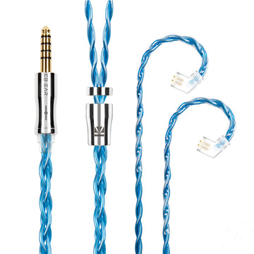 【KBEAR Glory】4 Core 6N Single Crystal Copper Upgraded Cable - KEEPHIFI