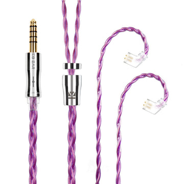 【KBEAR Glory】4 Core 6N Single Crystal Copper Upgraded Cable - KEEPHIFI