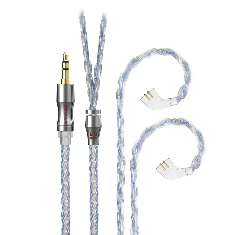 【KBEAR Expansion】24 Cores 4N Silver Plated Upgrade Cable