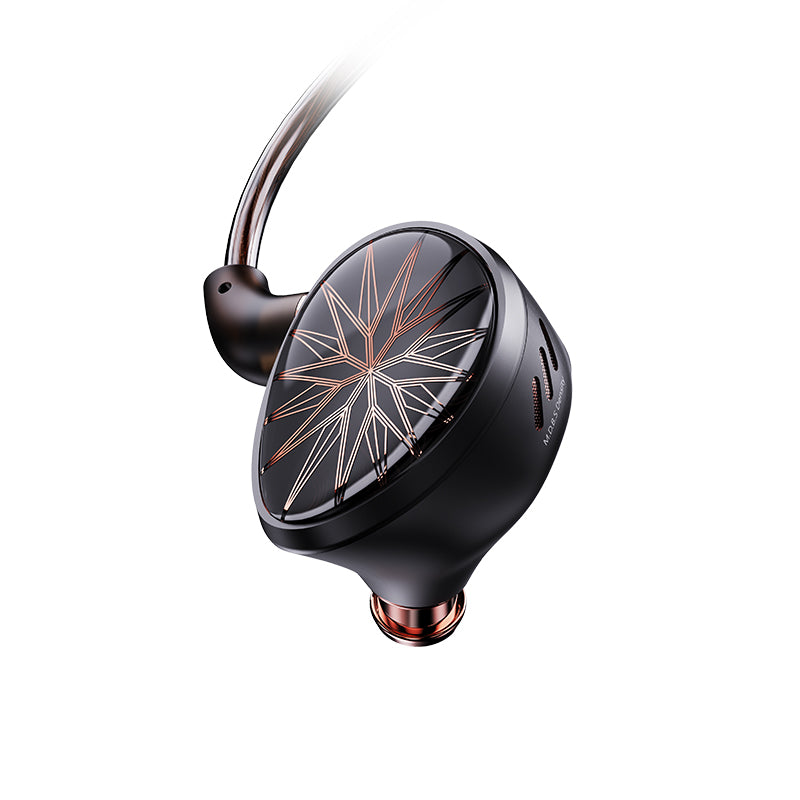 【Whizzer Kylin HE03D】DLC Dynamic In-ear Monitors, with Bass Sound, Detachable 0.78 2Pin Standard Cables Headphones