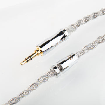 【KBEAR Chord】6N Graphene+4N OFC Silver-plated Mixedly Braided Upgrade Cable - KEEPHIFI