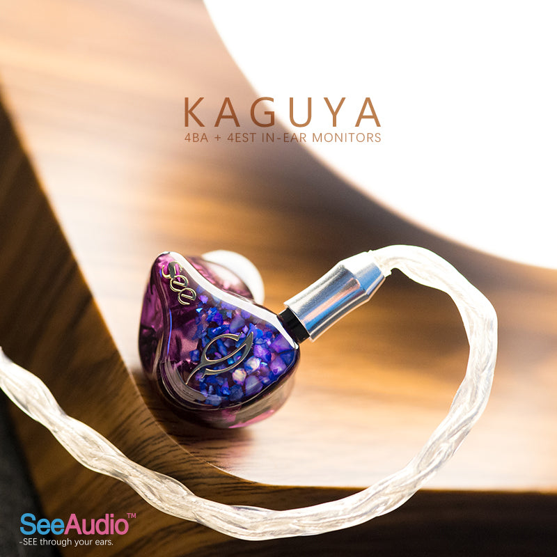 【SeeAudio Kaguya】4BA+4EST In-ear Earphones | Free Shipping