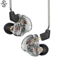 【CCZ Melody】1DD + 1BA Hybrid In Ear Headphone HiFi Bass Earphones