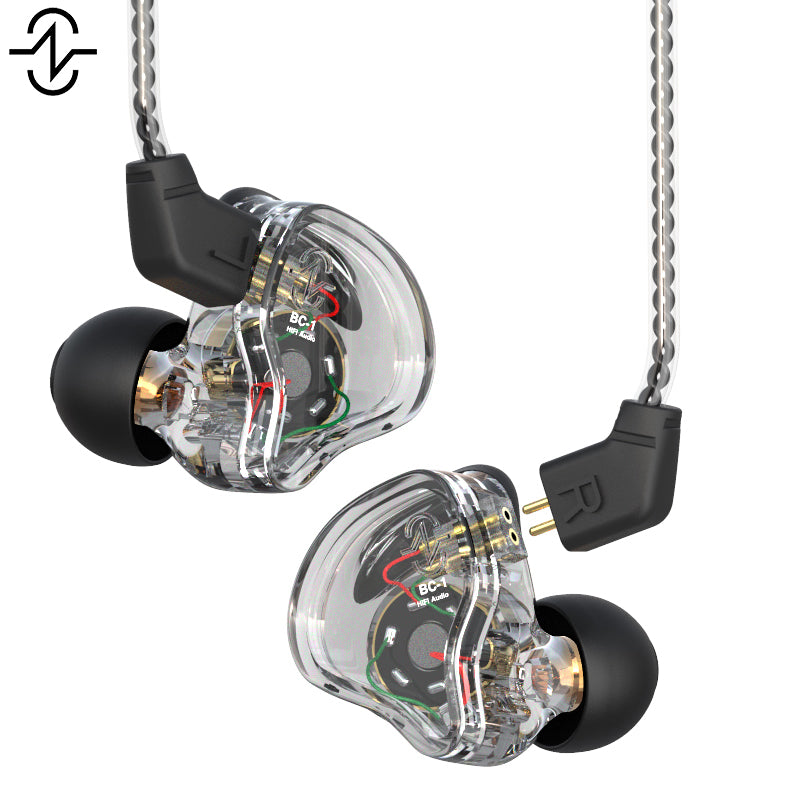 【CCZ Melody】1DD + 1BA Hybrid In Ear Headphone HiFi Bass Earphones|Free Shipping