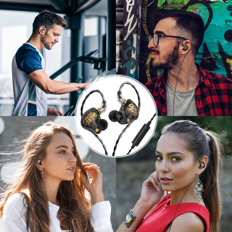 【Whizzer OS1 Pro】10mm Strong Magnetic Circuit Moving Coil Speaker with 5N OFC Detachable cables In-ear monitors | Free Shipping