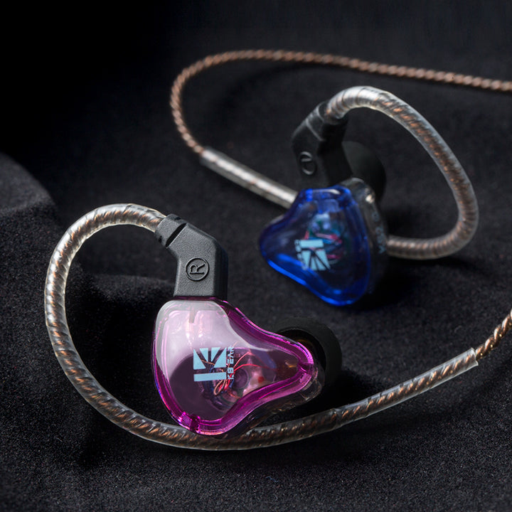 【KBEAR KS2】Best Sound Quality Earphones in Ear Monitor Headphones Hybrid 1BA 1DD Wired Earbuds HiFi IEM Earphone Noise Cancelling for Gaming and Running - KEEPHIFI