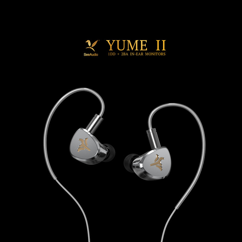 【Seeaudio YUME II】1DD+2BA Hybrid Drivers In-ear Earphone